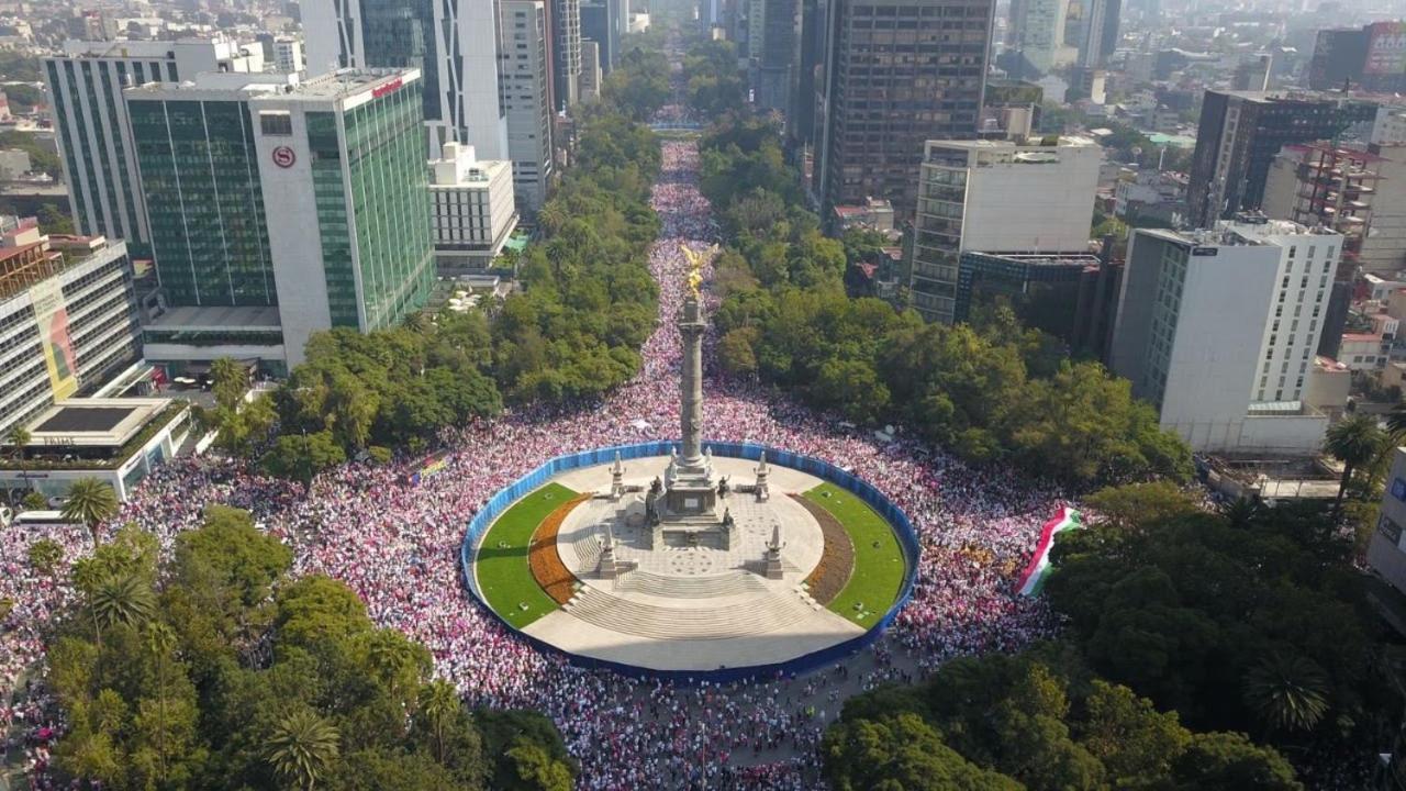 Departamento Centrico A Una Cuadra Del Angel De La Independencia Apartman Mexikóváros Kültér fotó